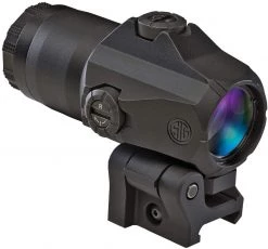 Sig Sauer SOJ41001 Juliet4 4x24mm Magnifier Powercam Quick - Black Weapon Lights