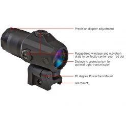 Sig Sauer SOJ41001 Juliet4 4x24mm Magnifier Powercam Quick - Black Weapon Lights 6 Sig Sauer SOJ41001 Juliet4 4x24mm Magnifier Powercam Quick - Black Weapon Lights