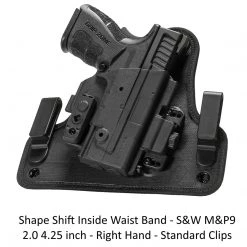 Alien Gear Holsters Shape Shift Inside Waist Band - S&W M&P9 2.0 4.25 Inch - RH