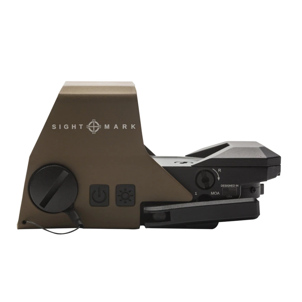 Sightmark Ultra Shot R-Spec Reflex Sight, Red/Green Reticle - Dark Earth 7 Sightmark Ultra Shot R-Spec Reflex Sight, Red/Green Reticle - Dark Earth