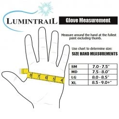 Lumintrail Cycle Half Finger Weight Lifting Gloves With Wrist Wrap