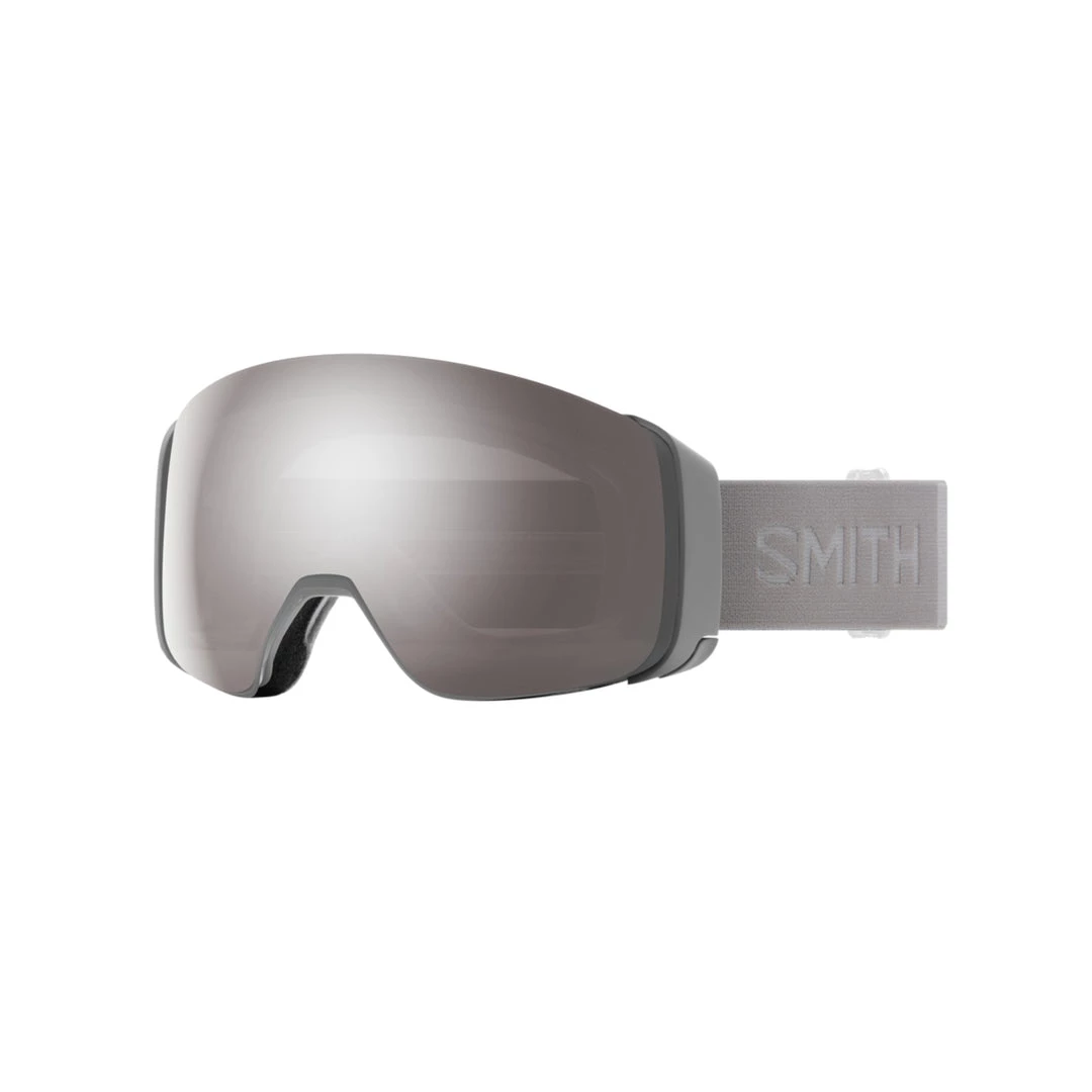Smith Optics Smith 4D MAG Snow Goggles Cloudgrey With ChromaPop Sun Platinum Mirror Lens 1 Smith Optics Smith 4D MAG Snow Goggles Cloudgrey With ChromaPop Sun Platinum Mirror Lens