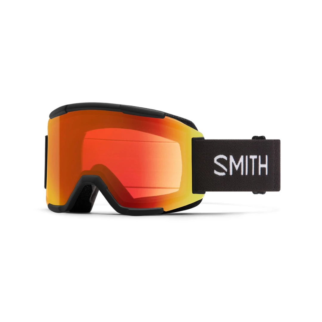 Smith Optics SMITH Squad Snow Goggles Black With Chromapop Everyday Red Mirror Eyewear 1 Smith Optics SMITH Squad Snow Goggles Black With Chromapop Everyday Red Mirror Eyewear