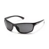 Eyewear Suncloud Sentry Medium Fit Black Frame With Polar Gray Lens