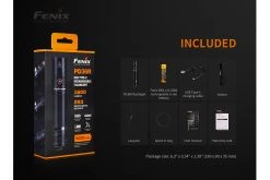 Fenix PD36R USB Type-C Rechargeable Flashlight 1600 Lumens Outdoor Recreation