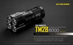 Flashlights Nitecore TM28 LED Rechargeable Flashlight