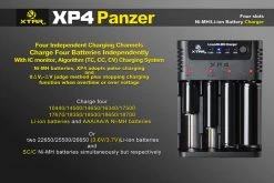 Xtar XP4 Panzer Ni-MH/Li-ion Battery Charger Outdoor Recreation 14 Xtar XP4 Panzer Ni-MH/Li-ion Battery Charger Outdoor Recreation