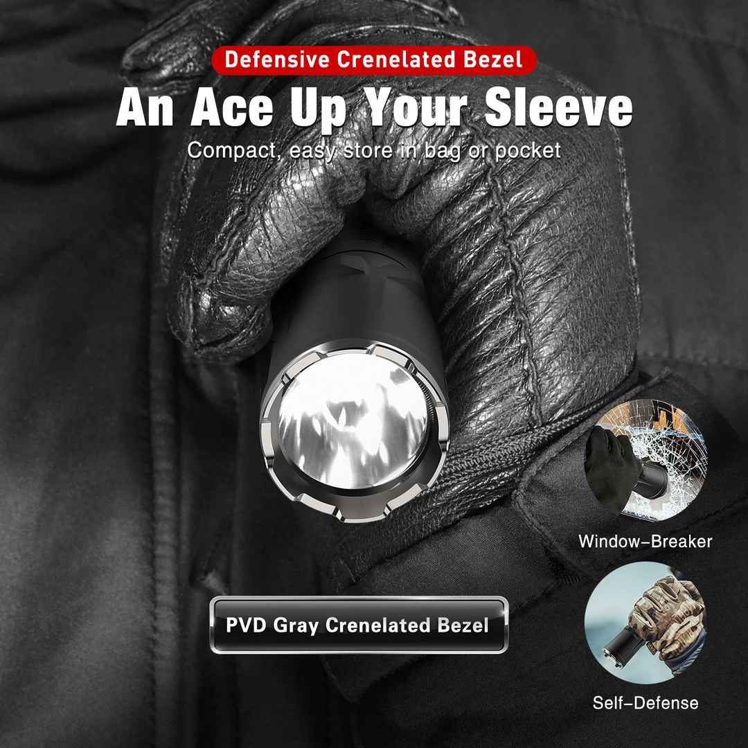 Klarus XT11GT Pro, 2200 Lumens USB C Rechargeable Tactical Flashlight, Dual Tail Switch, 3100 MAh 18650 Battery Outdoor Recreation 6 Klarus XT11GT Pro, 2200 Lumens USB C Rechargeable Tactical Flashlight, Dual Tail Switch, 3100 MAh 18650 Battery Outdoor Recreation