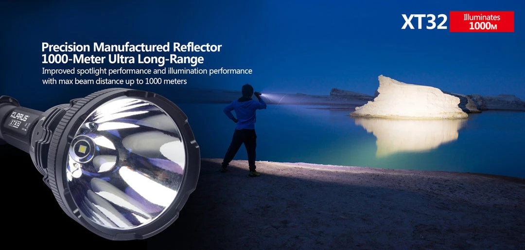 Klarus - XT32 Hunting LED Flashlight 1200LM Torch 6 Klarus - XT32 Hunting LED Flashlight 1200LM Torch