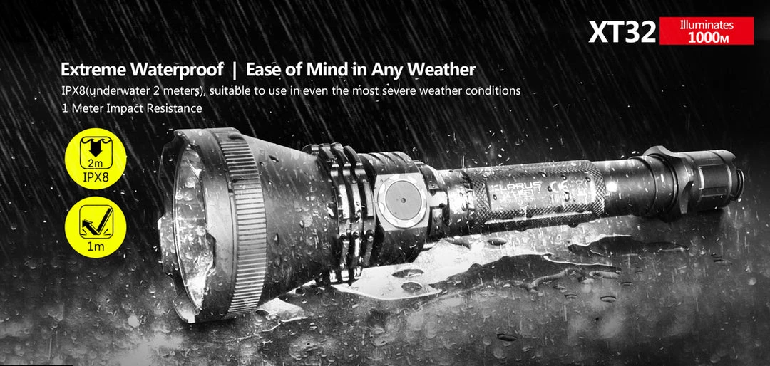 Klarus - XT32 Hunting LED Flashlight 1200LM Torch 10 Klarus - XT32 Hunting LED Flashlight 1200LM Torch