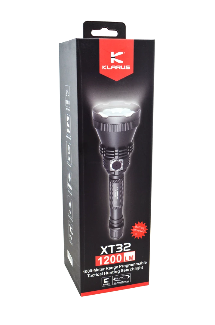 Klarus - XT32 Hunting LED Flashlight 1200LM Torch 2 Klarus - XT32 Hunting LED Flashlight 1200LM Torch