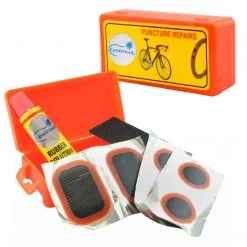 Lumintrail Cycle Bike Tire Patch Kit With Rubber Patch Cement