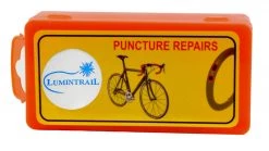 Lumintrail Cycle Bike Tire Patch Kit With Rubber Patch Cement