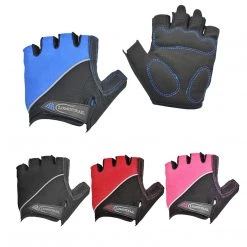 Lumintrail Bicycle Gloves, Half Finger Shock-Absorbing
