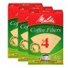Small Kitchen Appliances Melitta #4 Cone Coffee Filters, 300 Ct.