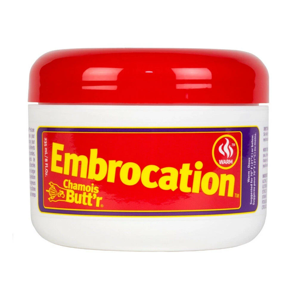 Chamois Butt'r Warm Embrocation, 8 Ounce Jar 1 Chamois Butt'r Warm Embrocation, 8 Ounce Jar