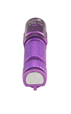 Lumintrail 130 Lumen LTK-10 LED Pocket Keychain Flashlight With Magnetic Tail-cap
