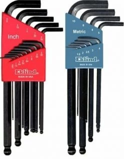 Houseware Eklind 13222 Ball-Hex-L Key Set Combo Pack, 13213 & 13609