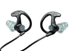 Surefire EP5 Sonic Defenders Max Full-Block Flanged Earplugs Black - Medium