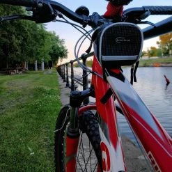 Lumintrail Saddle Bag Bicycle Wedge Tube With Adjustable Straps