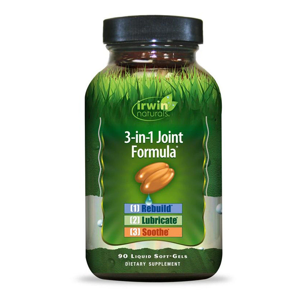 Irwin Naturals 3-In-1 Joint Formula Supports Healthy Joints - 90 Soft-Gels 1 Irwin Naturals 3-In-1 Joint Formula Supports Healthy Joints - 90 Soft-Gels