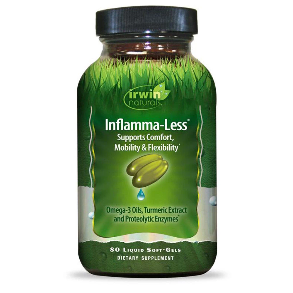 Outdoor Recreation Irwin Naturals Inflamma-Less, 80 Ct 1 Outdoor Recreation Irwin Naturals Inflamma-Less, 80 Ct