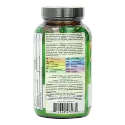 Irwin Naturals Men's Multivitamin Living Green Liquid-Gel Multi Essential Nutrients And Whole Foods 120 Liquid Softgels