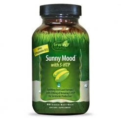 Outdoor Recreation Irwin Naturals Sunny Mood With 5-HTP 80 Liquid Soft Gels