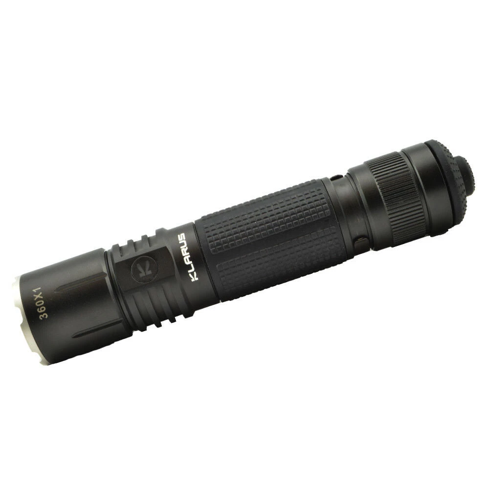 Outdoor Recreation Klarus 360X1 1800 Lumens Tactical Rechargeable Flashlight 360 Degree Dual Switch 1 Outdoor Recreation Klarus 360X1 1800 Lumens Tactical Rechargeable Flashlight 360 Degree Dual Switch