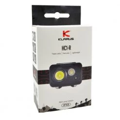 Outdoor Recreation Klarus HC1-R 300 Lumen Waterproof Headlamp Lightweight 3 LEDs White & Red Light
