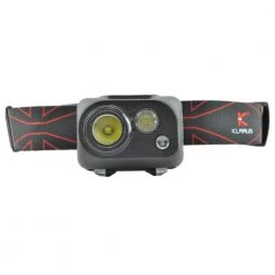 Outdoor Recreation Klarus HC1-R 300 Lumen Waterproof Headlamp Lightweight 3 LEDs White & Red Light