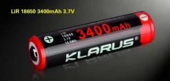 Klarus 18650 (3400 MAh) Outdoor Recreation