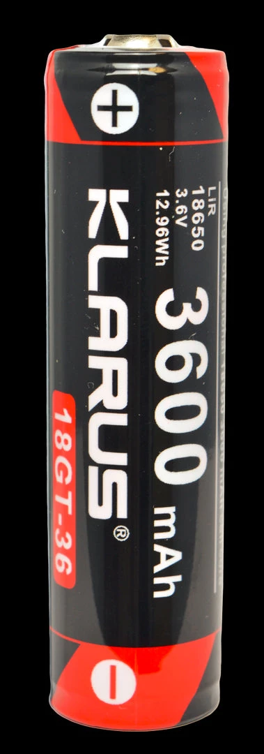 Klarus 18GT-36 18650 3600 MAh Li-ion Rechargeable Battery For LED Flashlights Outdoor Recreation 3 Klarus 18GT-36 18650 3600 MAh Li-ion Rechargeable Battery For LED Flashlights Outdoor Recreation