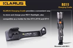 NEW Klarus RC11 CRADLE For RS11 Flashlight And Holder For XT11, XT10 Accessories