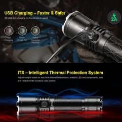 Klarus XT21X Tactical Flashlight, Rechargeable LED Light 4000 Lumens 17 Klarus XT21X Tactical Flashlight, Rechargeable LED Light 4000 Lumens
