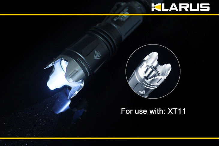 Klarus RS11/XT11/XT12 Agressive Strike Bezel 3 Klarus RS11/XT11/XT12 Agressive Strike Bezel