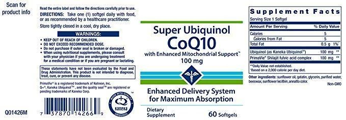 Quality Supplements And Vitamins LifeExtension CoQ 10, 60 Ea 2 Quality Supplements And Vitamins LifeExtension CoQ 10, 60 Ea