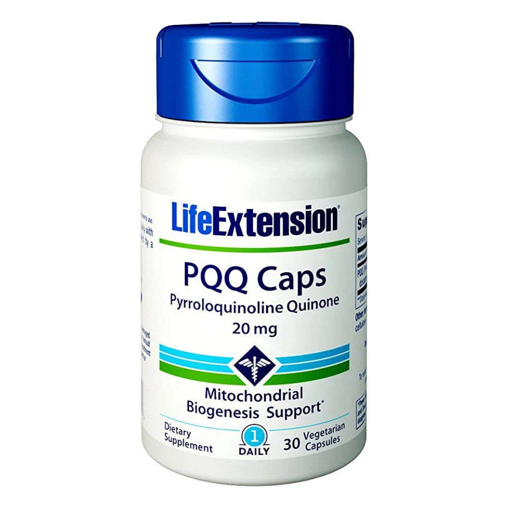 Life Extension - PQQ Caps With BioPQQ 20 Mg. - 30 Vegetarian Capsules Health Supplements 1 Life Extension - PQQ Caps With BioPQQ 20 Mg. - 30 Vegetarian Capsules Health Supplements
