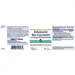 Health Supplements Life Extension Advanced Bio-Curcumin With Ginger & Turmerones 30 Softgels