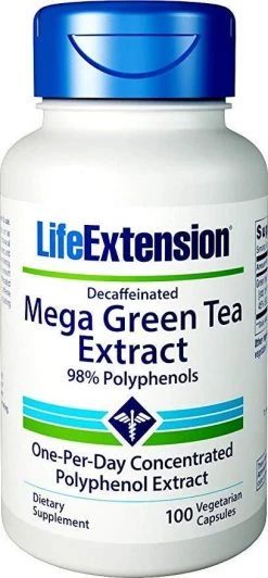 Quality Supplements And Vitamins LifeExtension Mega Green Tea Extract, 100 Ea Health Supplements