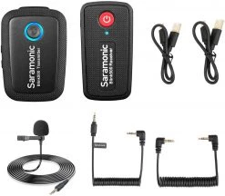 Saramonic Blink 500 B1 (TX+RX) Ultracompact 2.4GHz Wireless Microphone System Outdoor Recreation