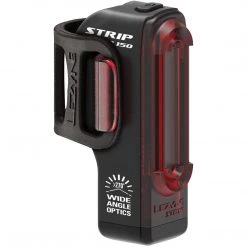 Lezyne Strip Drive 150 Lumens Rear Light, 5 LED Light, Wide Angle Optics Lens