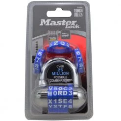 Master Lock 1534D Password Plus Combo Lock, Colors May Vary 1-Pack Outdoor Recreation