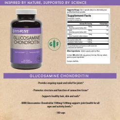 MRM Glucosamine Chondroitin Sulfate Joint Support Supplement 180 Ct 9 MRM Glucosamine Chondroitin Sulfate Joint Support Supplement 180 Ct