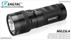 EagleTac MX25L4 SST-90 LED 2850 Lumen Flashlight (Base Model) Flashlights