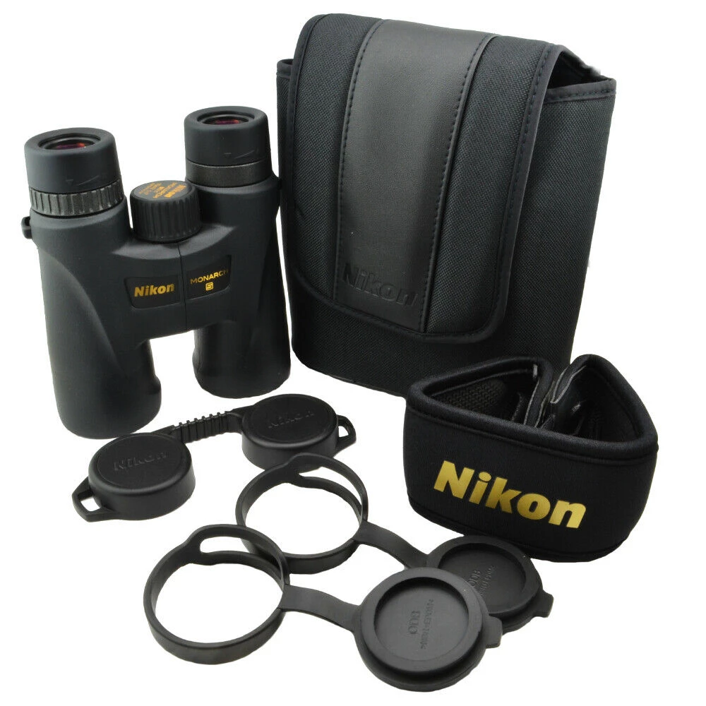 Nikon 7577 Monarch 5 10x42 ATB Premium ED Glass Central Focus Binoculars, Black 2 Nikon 7577 Monarch 5 10x42 ATB Premium ED Glass Central Focus Binoculars, Black