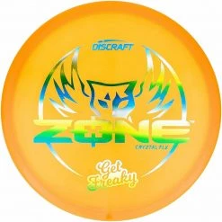Disc Golf & Ultimate Discraft Brodie Smith CRYZTAL FLX Zone, Get Freaky (Assorted Color)