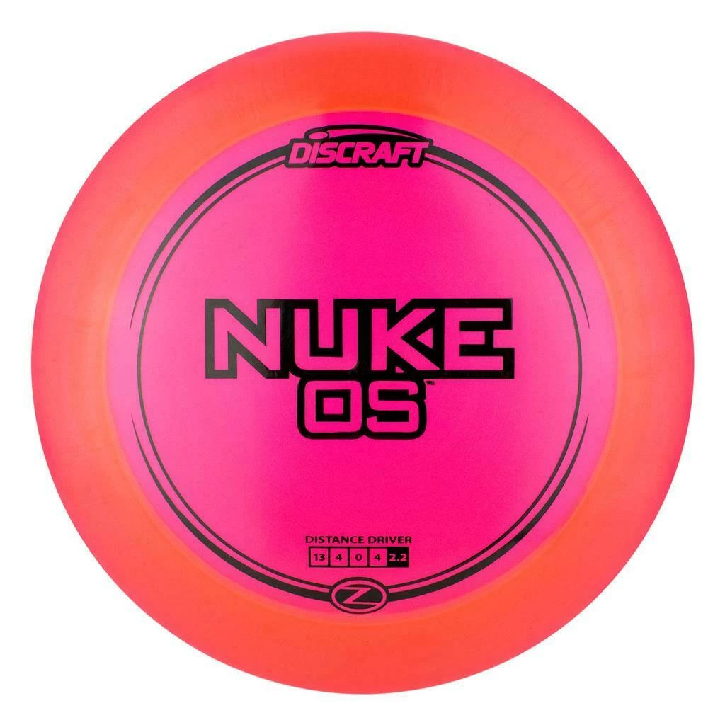 Disc Golf & Ultimate Discraft Z Line Nuke OS Distance Driver Disc 173-174 Grams, Assorted Colors 2 Disc Golf & Ultimate Discraft Z Line Nuke OS Distance Driver Disc 173-174 Grams, Assorted Colors