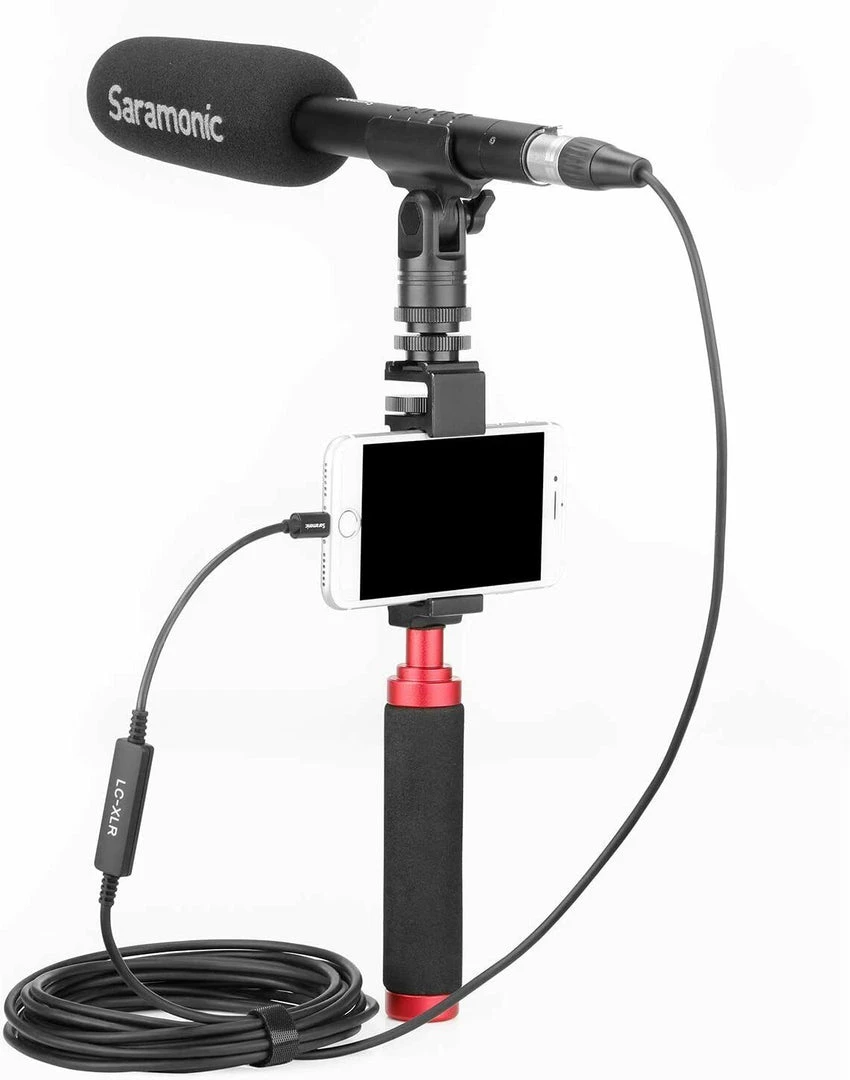 Outdoor Recreation Saramonic LC-XLR Female To Apple Lightning Microphone Interface Cable For IPhone 5 Outdoor Recreation Saramonic LC-XLR Female To Apple Lightning Microphone Interface Cable For IPhone