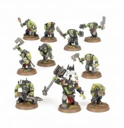 Games Workshop Warhammer 40,000 Ork Boyz, 10 Miniatures